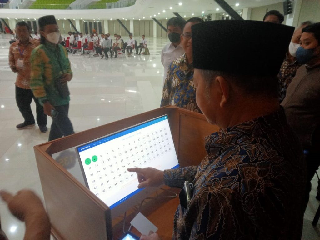 Panitia Pemilihan Muktamar Gelar Simulasi Pemilihan di Gedung Edutorium UMS CirebonMU