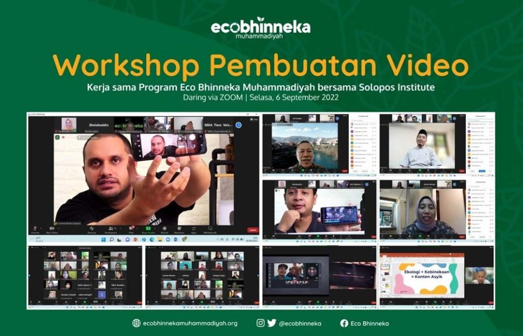 Eco Bhinneka Muhammadiyah Gelar Workshop Produksi Video CirebonMU
