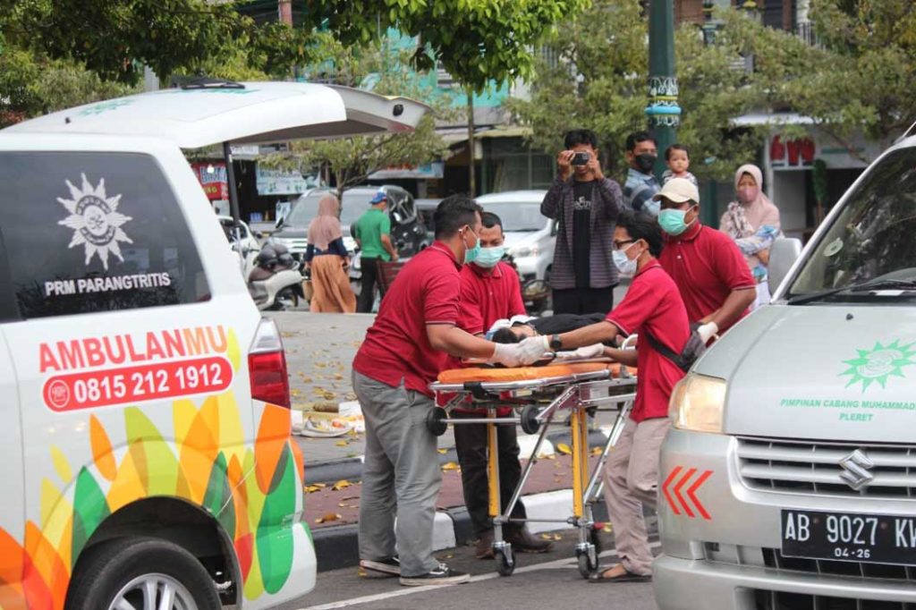 Tingkatkan Kesiap Siagaan Jelang Muktamar 48, 20 Kelompok Relawan Ambulan Ikuti Lomba PPGD CirebonMU