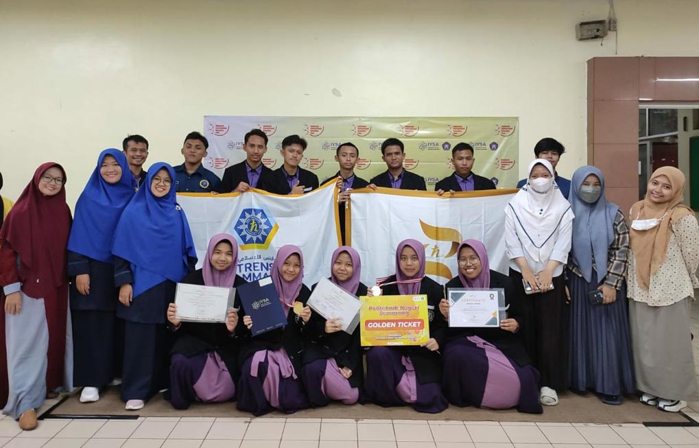 Lima Santri SMA Trensains Muhammadiyah Raih Golden Tiket Masuk Polines Setelah Juarai Lomba Riset Internasional IIIEX 2022 CirebonMU