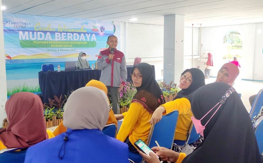 Semarak Pra-Musyda Muhammadiyah-Aisyiyah, Faqih Usman Center Gelar Pelatihan Kewirausahaan Digital CirebonMU