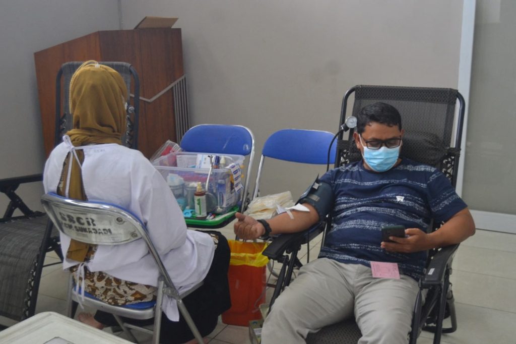 Semarak Muktamar 48, 110 labu darah dari Muhammadiyah untuk Masyarakat CirebonMU