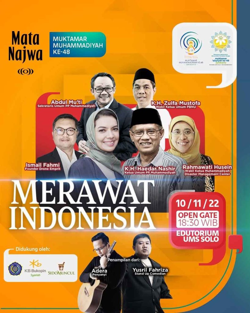 Ini Pembicara Muktamar Talk Spesial Mata Najwa on Stage CirebonMU