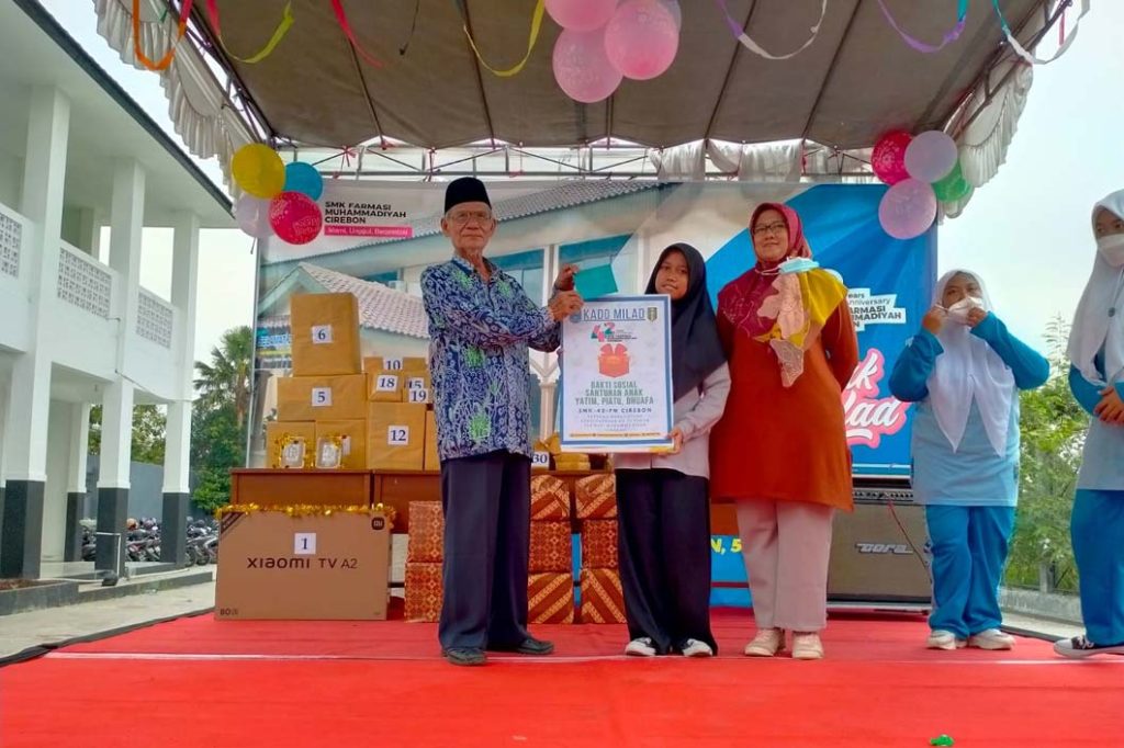 Milad ke-42 SMK Farmasi Muhammadiyah Cirebon Ajak Siswa Aktif, Kreatif, Peduli Dan Hidup Sehat CirebonMU