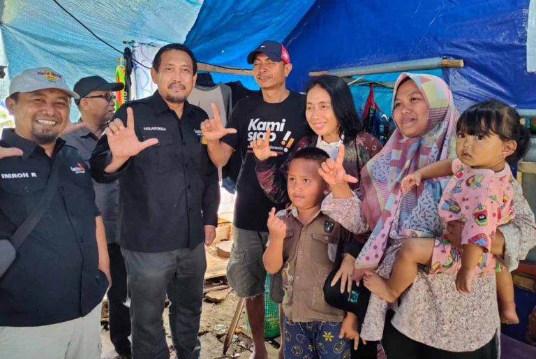 Menteri PPPA Apresiasi Hunian Darurat, Dalam Kunjungan Ke Posyan Muhammadiyah Sukamulya