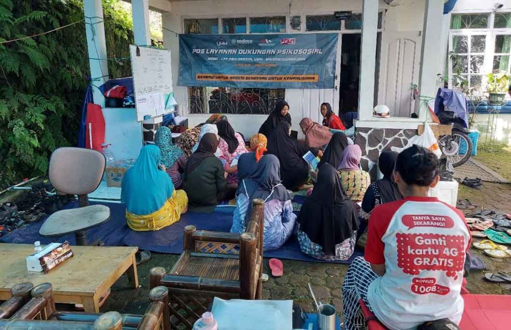 Relawan Muhammadiyah Atasi Masalah Psikologis Penyintas Gempa Cianjur Dengan Berbagai Kegiatan CirebonMU