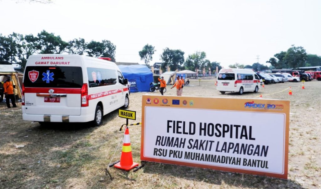 Ikuti Geladi Internasional ARDEX 2023, RS PKU Bantul Kerahkan RS Lapangan  CirebonMU