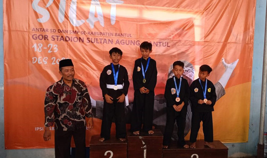 SD MUH PEPE Trirenggo Raih 2 emas dan 1 perak di Kejurkab IPSI BANTUL 2023 CirebonMU