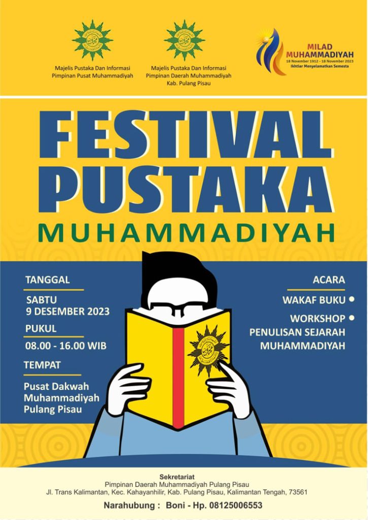 Gelorakan Semangat Literasi, MPI Pulang Pisau Gelar Festival Pustaka Muhammadiyah CirebonMU