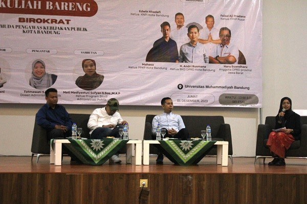 Memotivasi Mahasiswa, UM Bandung Gelar Kulah Bareng Birokrat CirebonMU