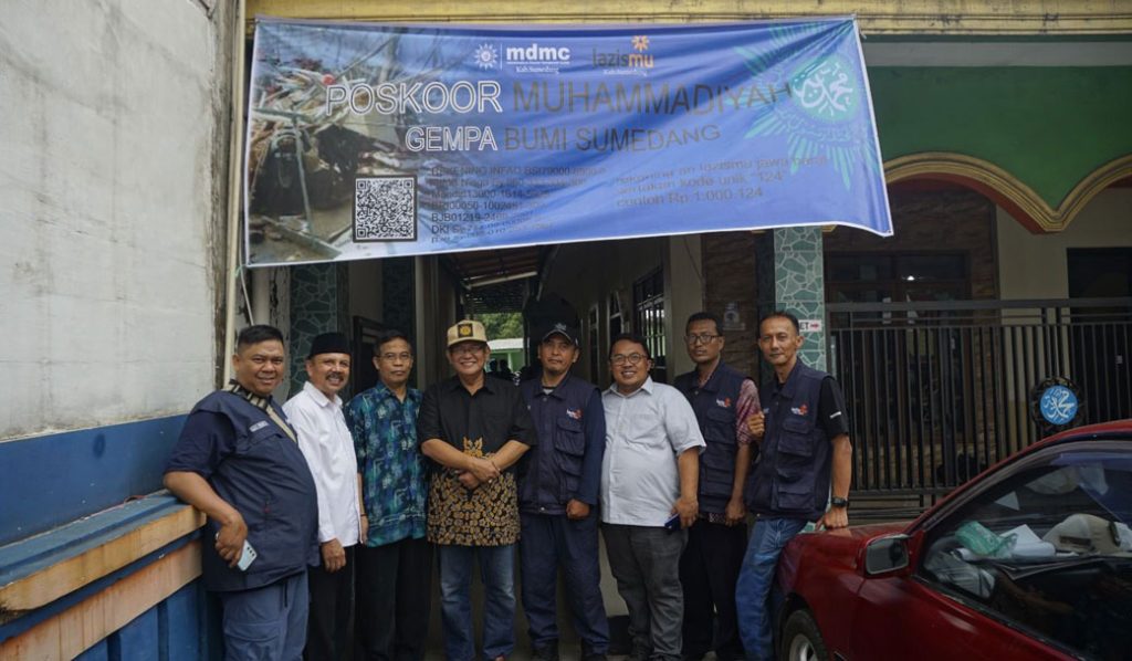 118 Rumah Alami Rusak Berat, MDMC Sumedang Bangun Tenda Komunal di Lokasi Terdampak CirebonMU
