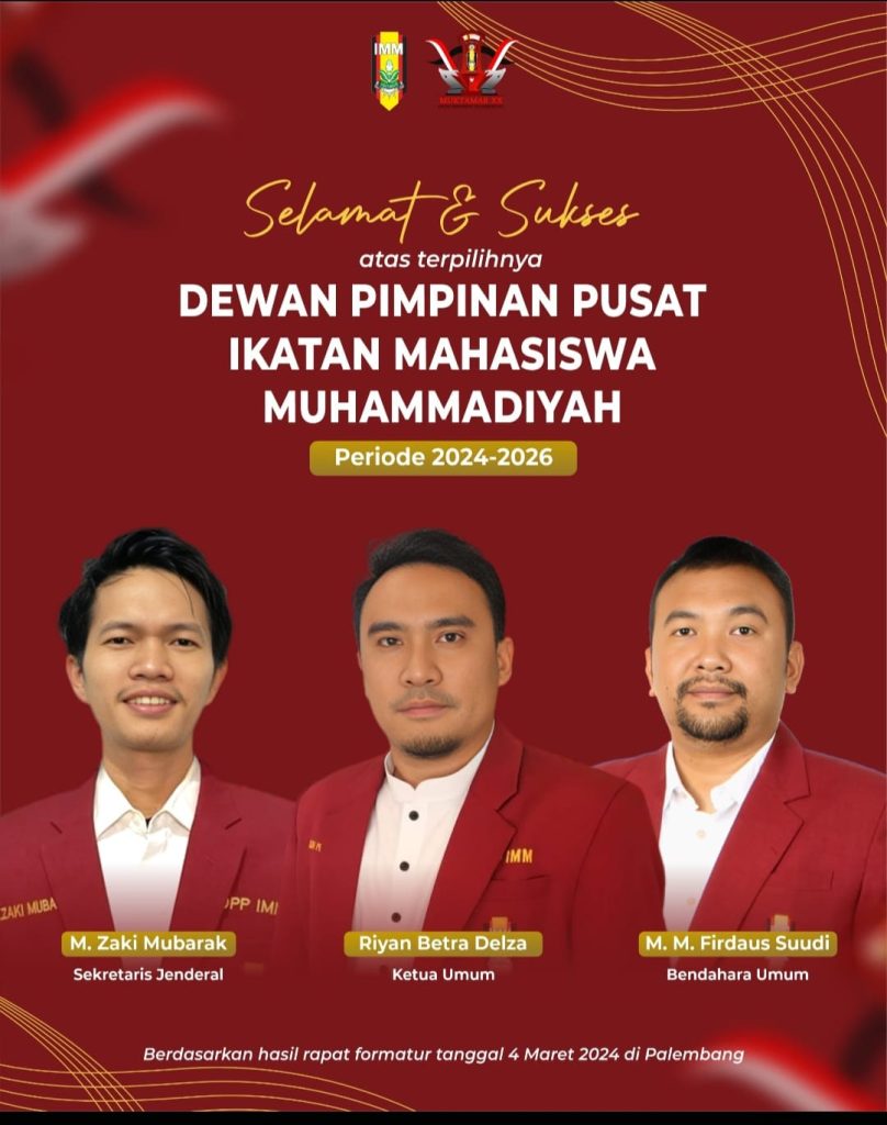 Riyan Betra Delza, Nahkoda Baru DPP IMM Periode 2024-2025 CirebonMU
