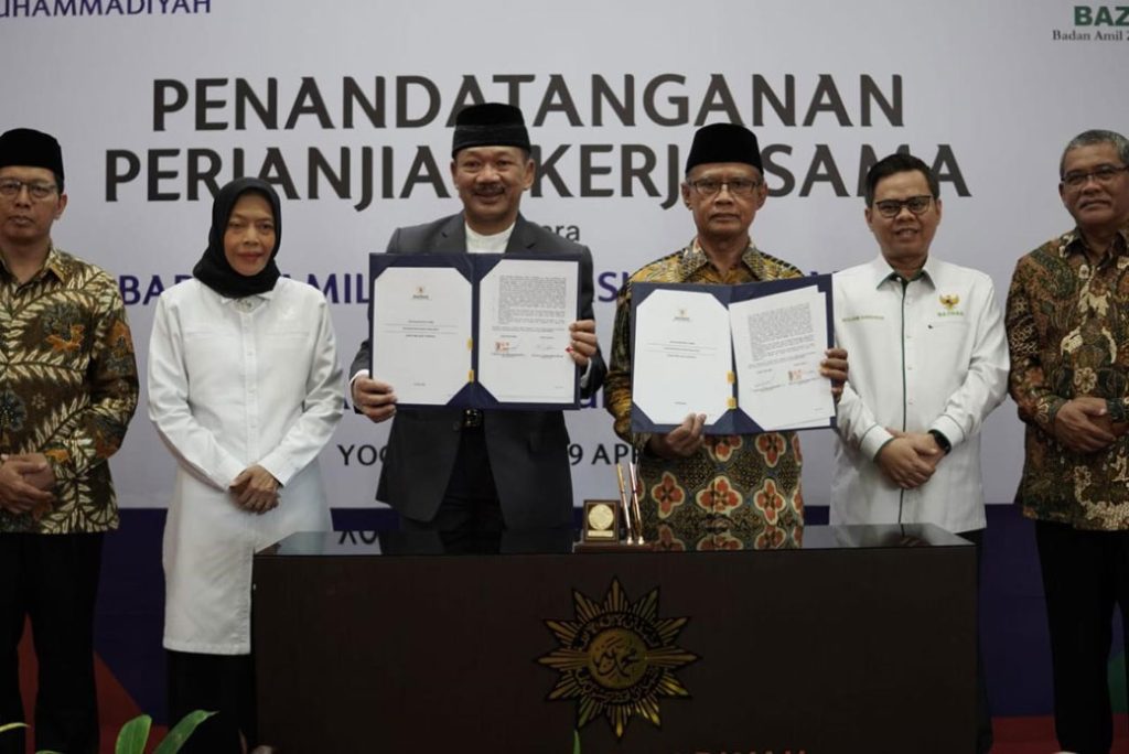 PP Muhammadiyah dan Baznas RI Tandatangani Perjanjian Kerja Sama CirebonMU