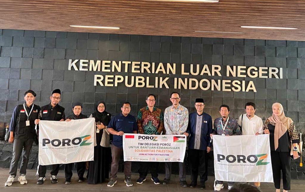 Kolaborasi POROZ dengan Kemenlu RI, Lazismu Siap Terjun untuk Misi Kemanusiaan ke Palestina CirebonMU